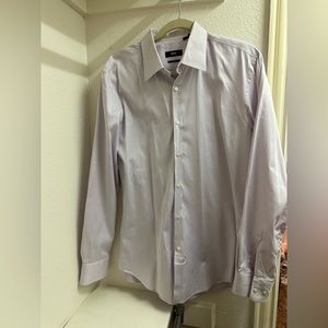 Hugo Boss slim fit long sleeve Oxford shirt.